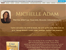 Tablet Screenshot of michelleadam.net